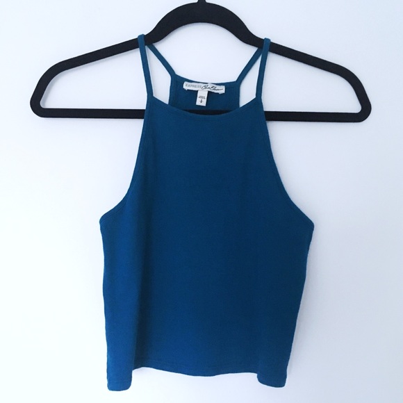 Express Tops - 🌵Teal Crop Top